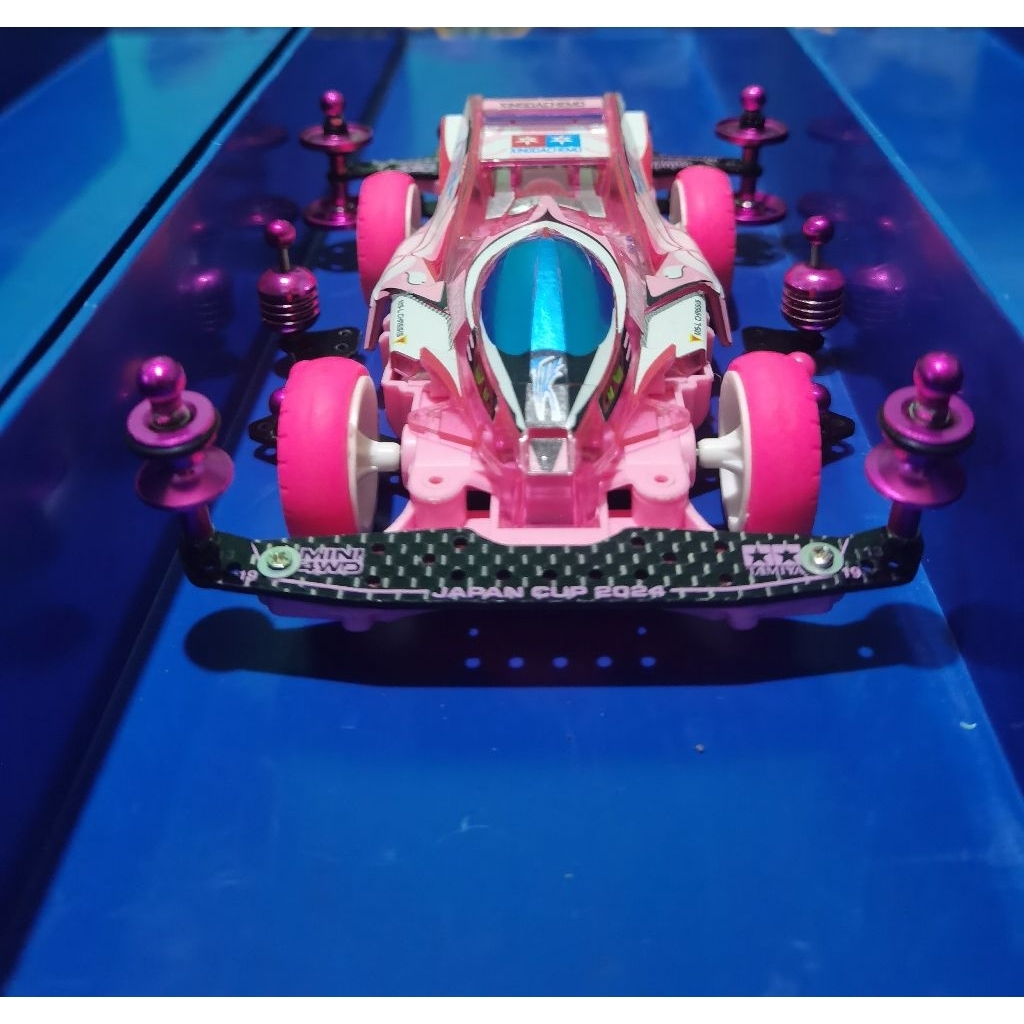 Rep Tamiya Rakitan Side damper Thunder shot Mkll pink special MS Chassis