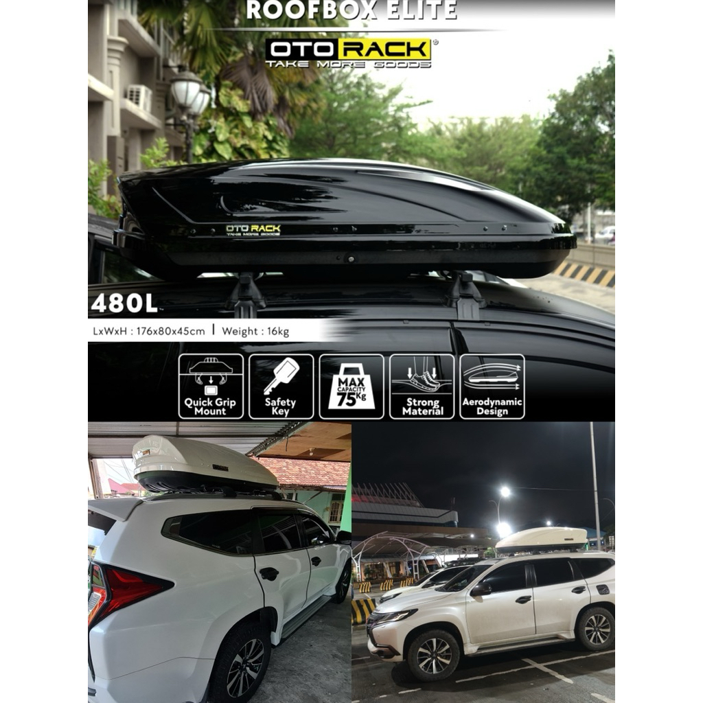 Roofbox Elite by Otorack White