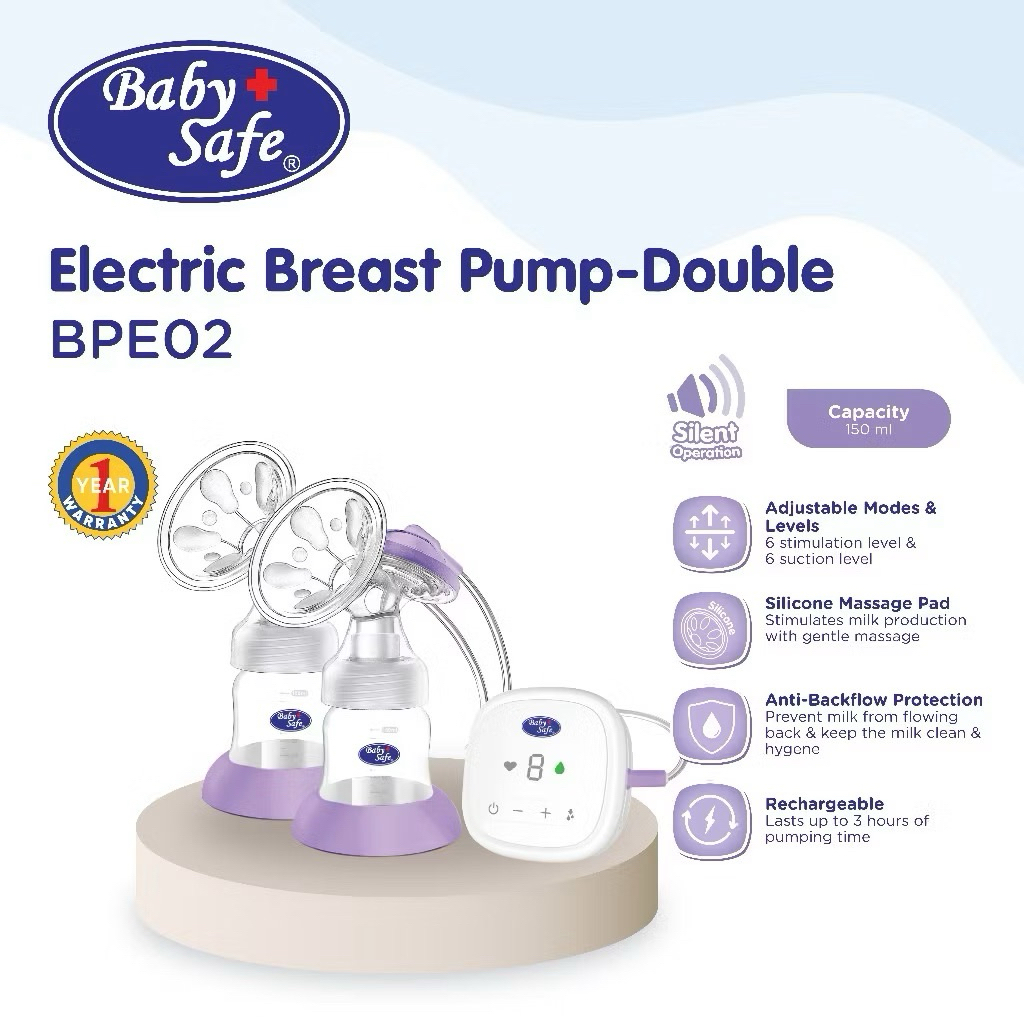 KYLIE ME | ELECTRIC BREAST PUMP DOUBLE | PORTABLE BREAST PUMP | POMPA ASI ELECTRIC