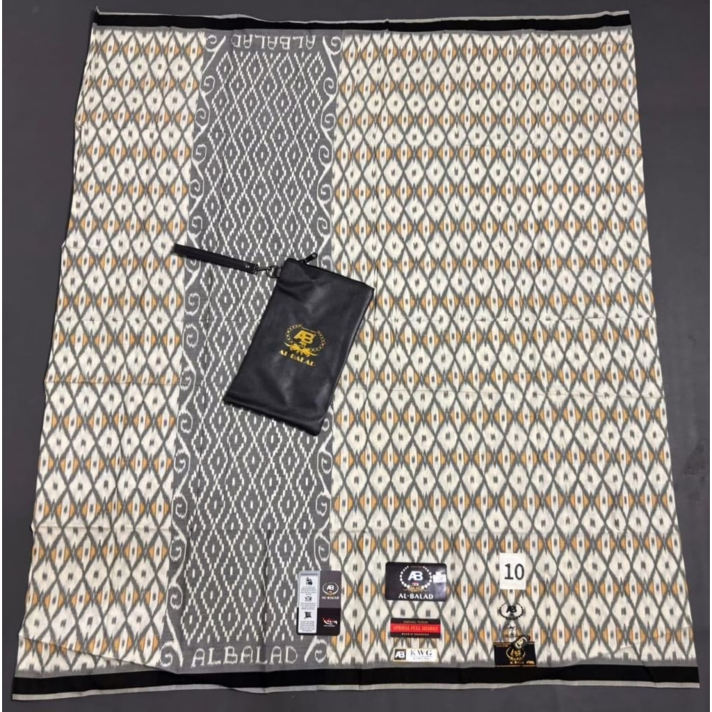 Sarung albalad KWG mercerized sarung mewah,sarung kwg motif elgan terbaru