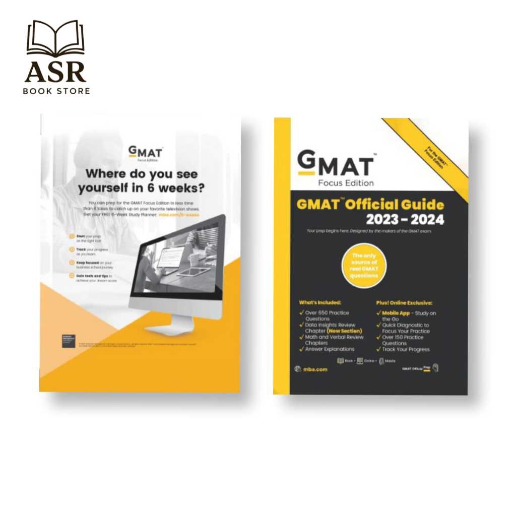 Buku GMAT Official Guide 2023–2024 Full Color