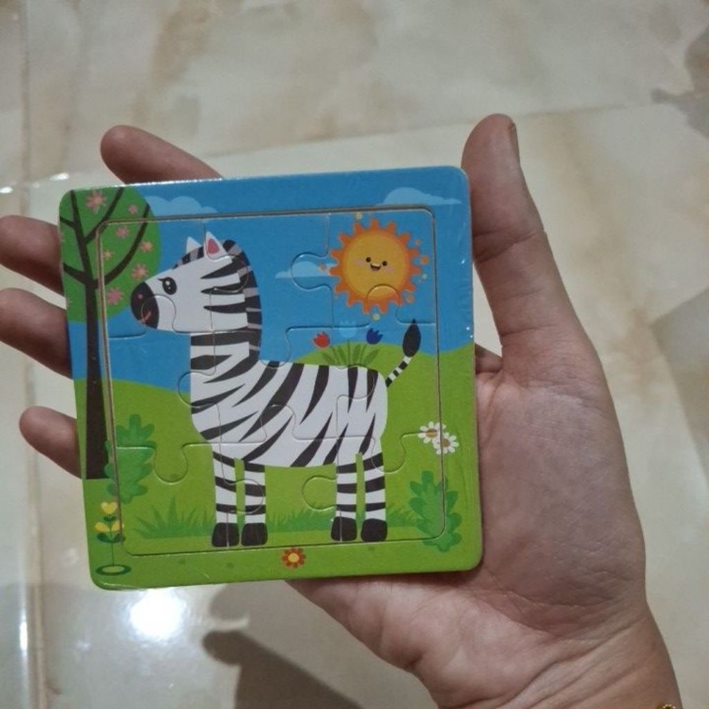 Puzzle Edukasi Gambar Hewan