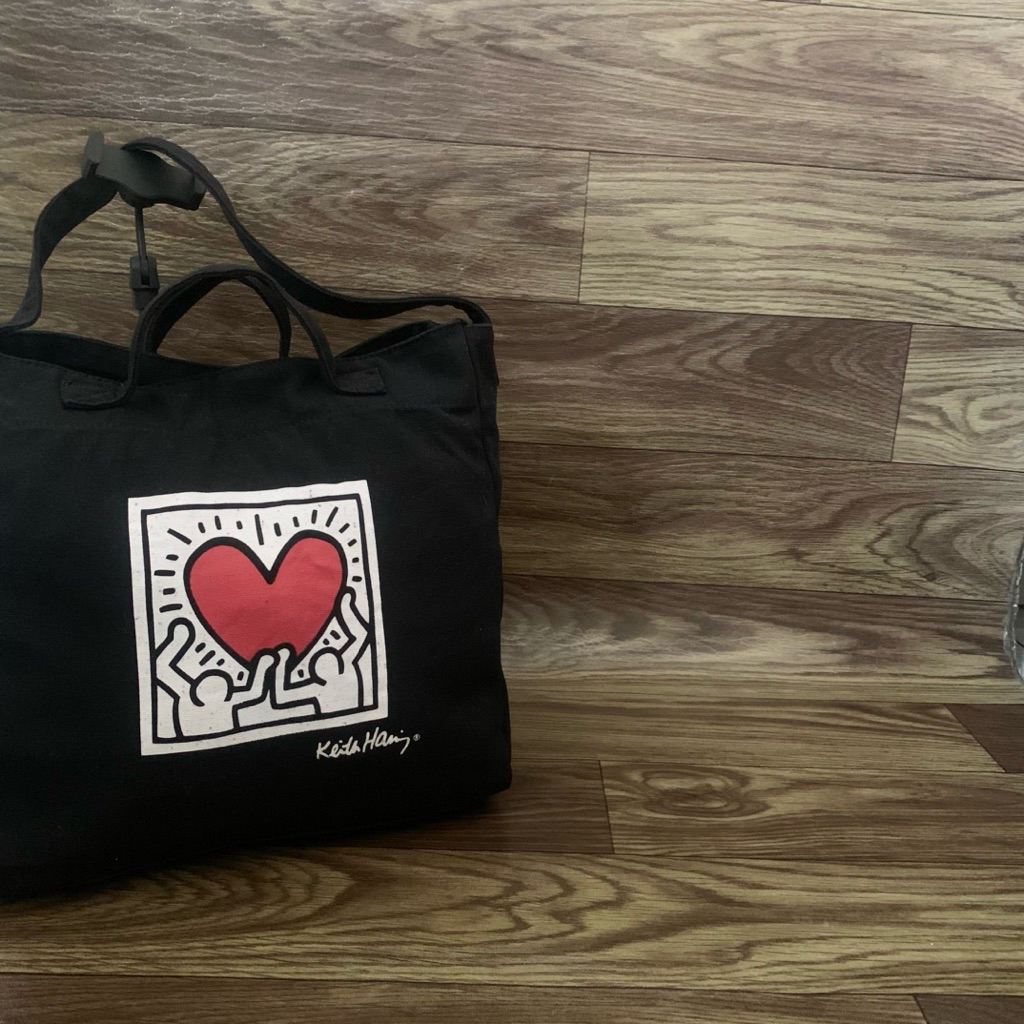 Tas KEITH HARING Branded Casual Tote Bag