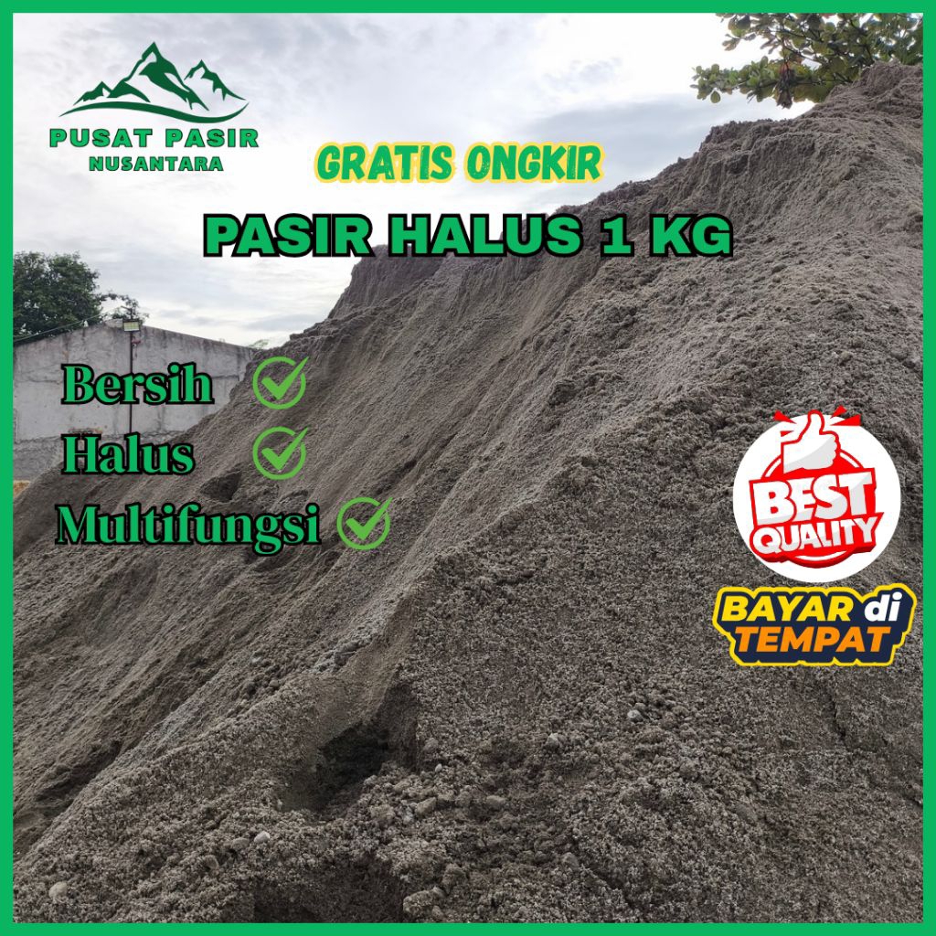 Pasir Bangunan 1 Truk / Pasir Pasang 1 Truk / Pasir 1 Truk / Pasir Pasang Bangunan