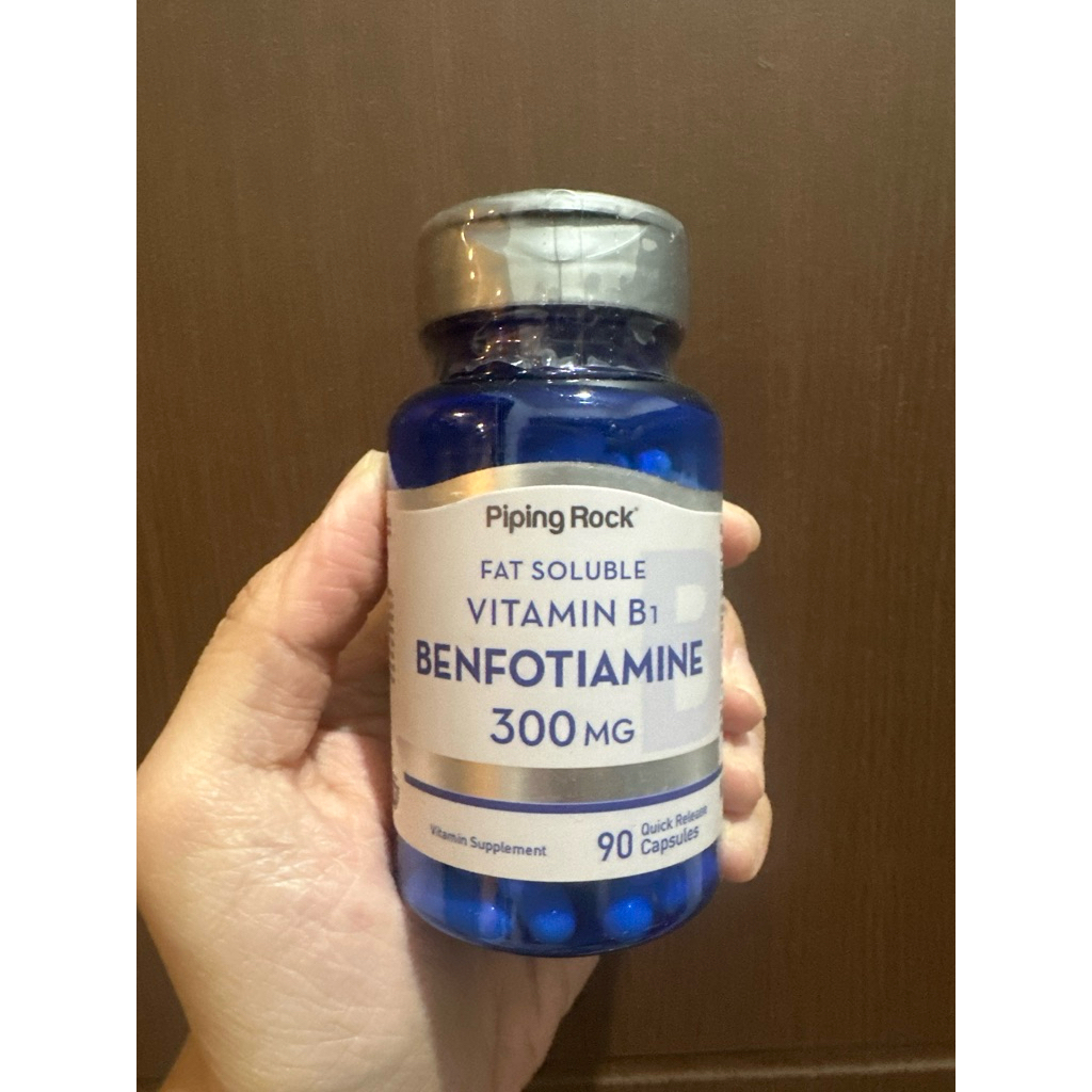 Pipingrock benfotiamine 300mg 300 mg 90 caps