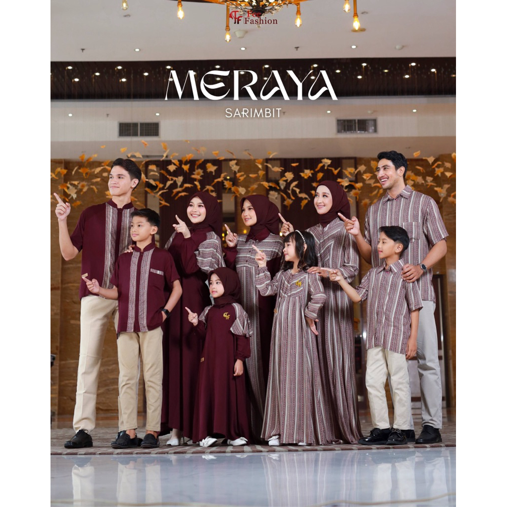 MERAYA SERIES, MERAYA SARIMBIT, couple fee fashion, sarimbit fee Fashion, gamis, gamis fee Fashion