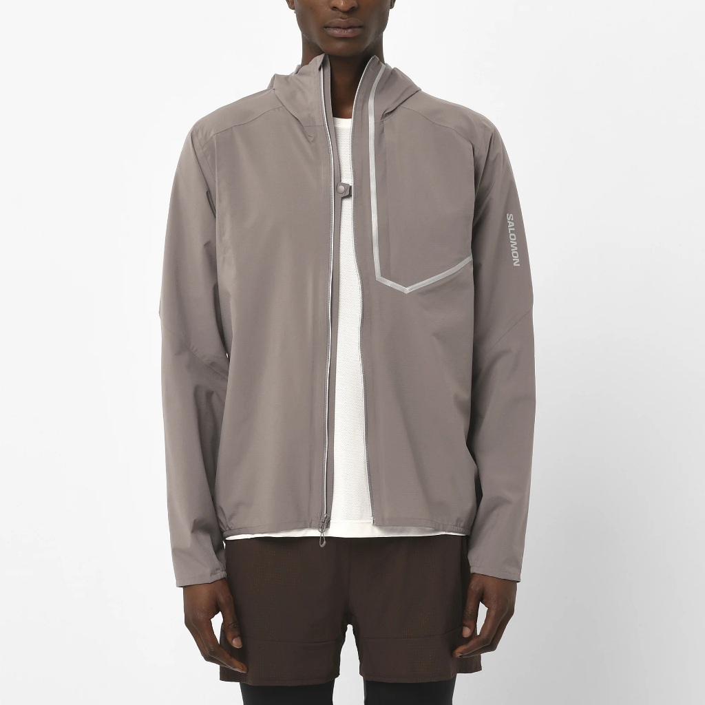 Jacket Salomon Bonatti - Iron Trail Running Waterproof Lightweight SIZE L