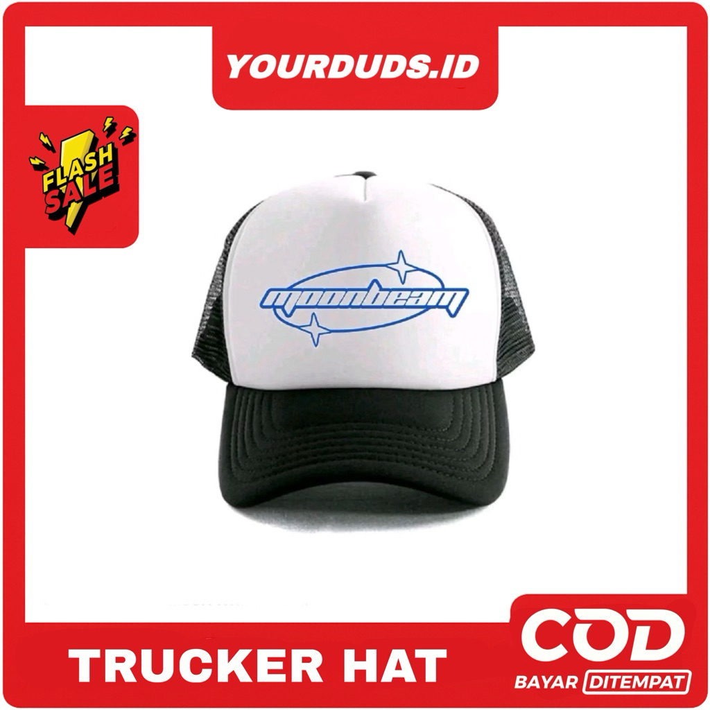 Topi Trucker TOPI JARING MOONBEAM PREMIUM Aksesoris Fashion Anak Muda hat
