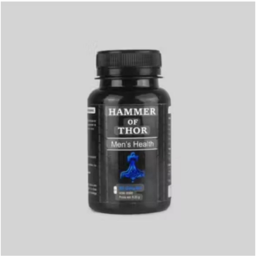 HAMMER OF THOR BLACK 100% Original kapsul hitam asli Italy