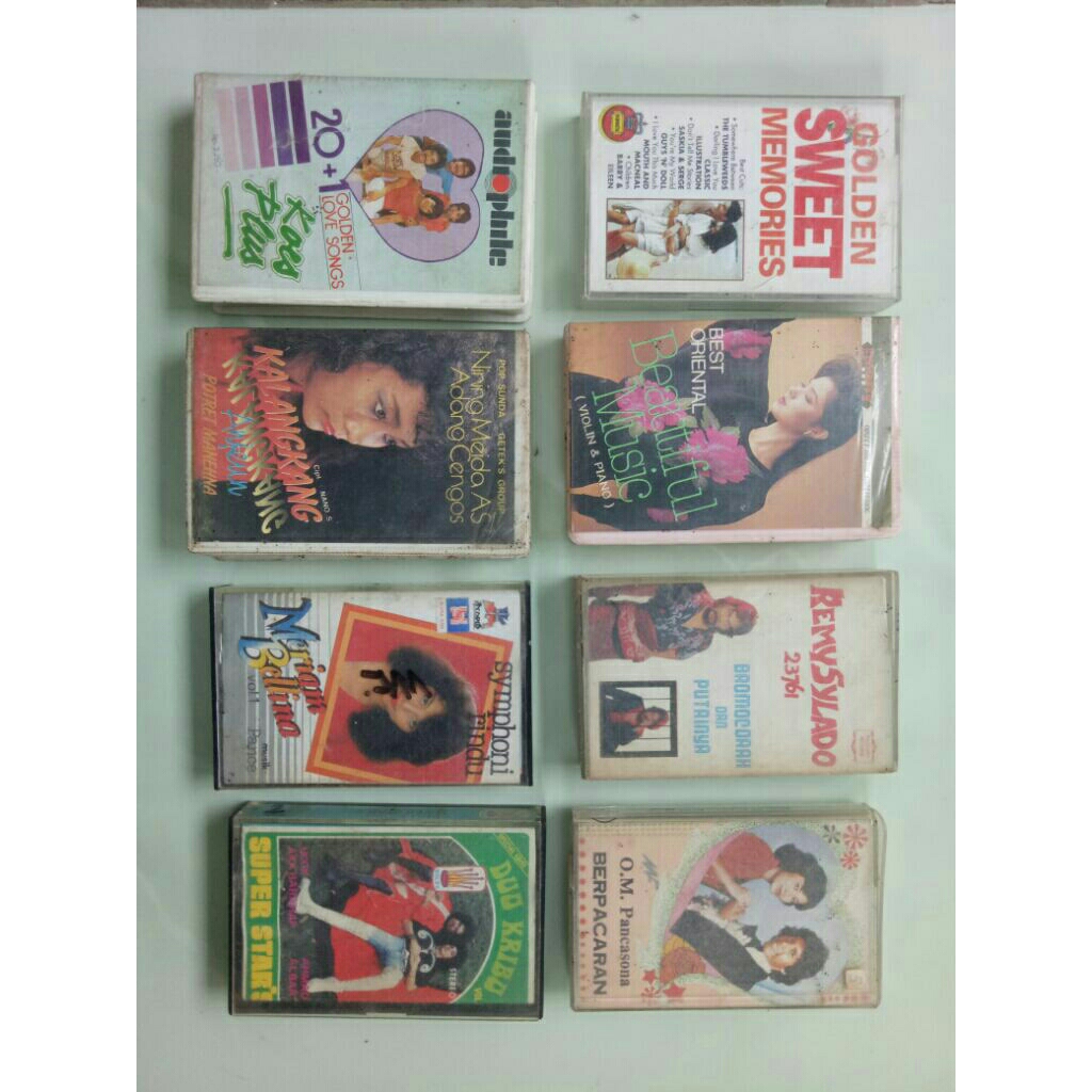 Preloved Kaset Pita Lawas Second ISI RANDOM