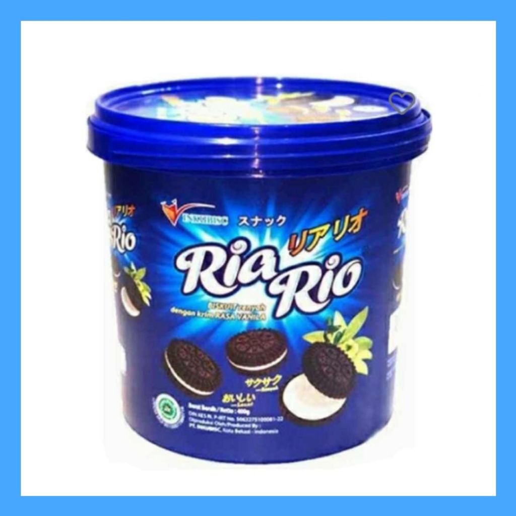 Ria Rio Biscuit Cream Vanilla 400 g