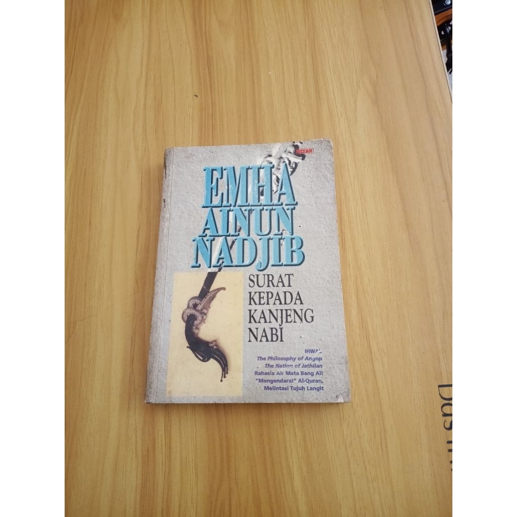 Buku emha ainun nadjib surat kepada kanjeng nabi