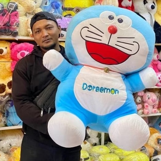 BONEKA DORAEMON BONEKA MATA LOVE BONEKA DORAEMON JUMBO BONEKA KUCING JEPANG BONEKA TEMAN NOBITA