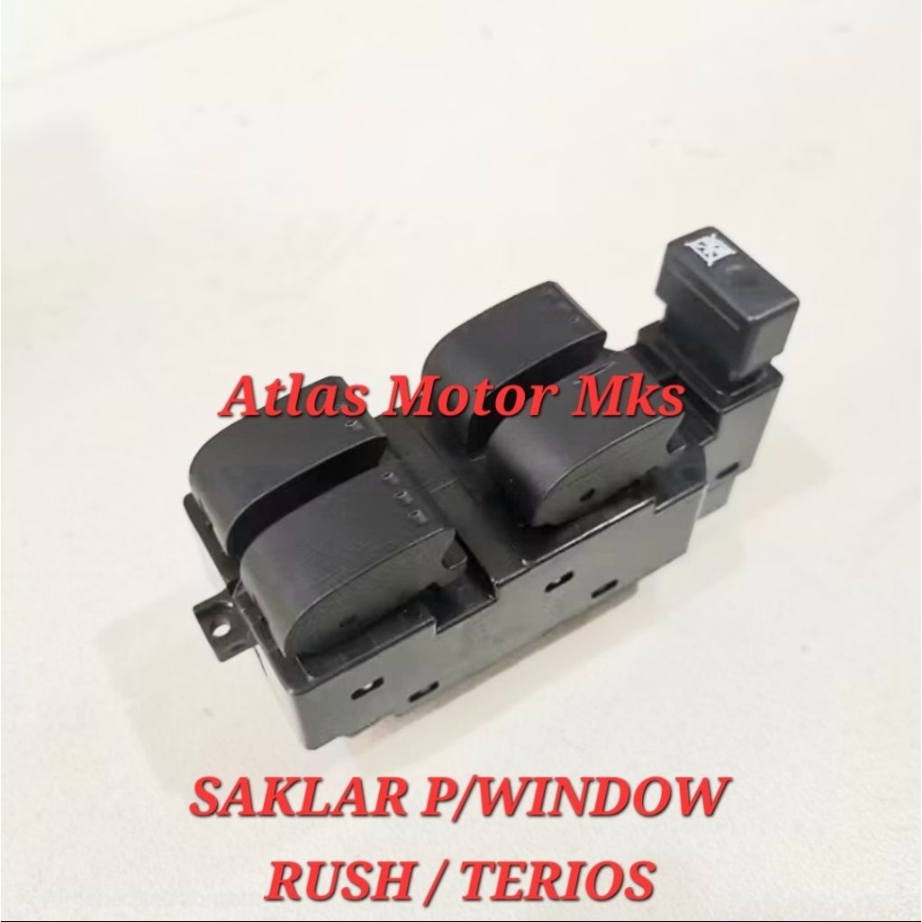 [1PC] MASTER SAKLAR POWER WINDOW TOYOTA RUSH [F700] / TERIOS [F700] / RUSH NEW [F700] / TERIOS NEW [