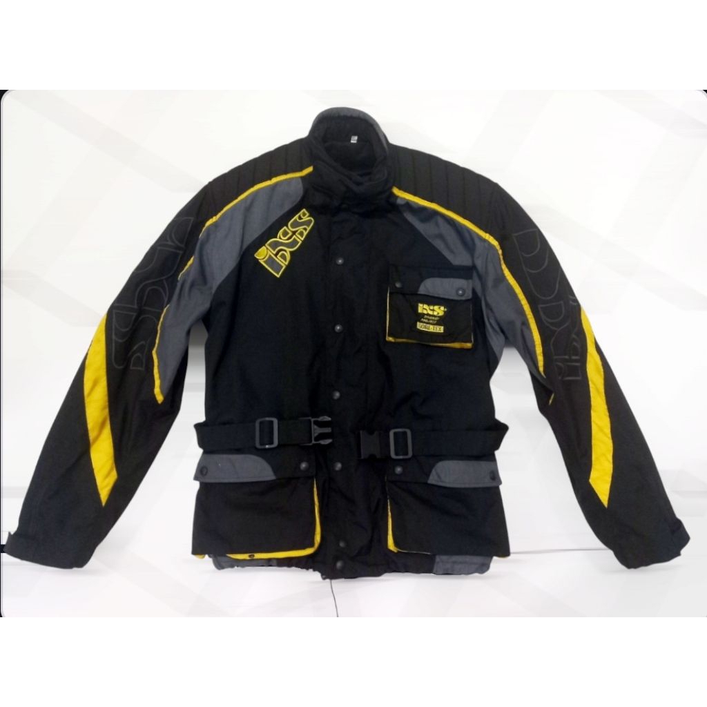 IXS biker jacket tipe touring support protector not avirex schott perfecto yellow corn vanson