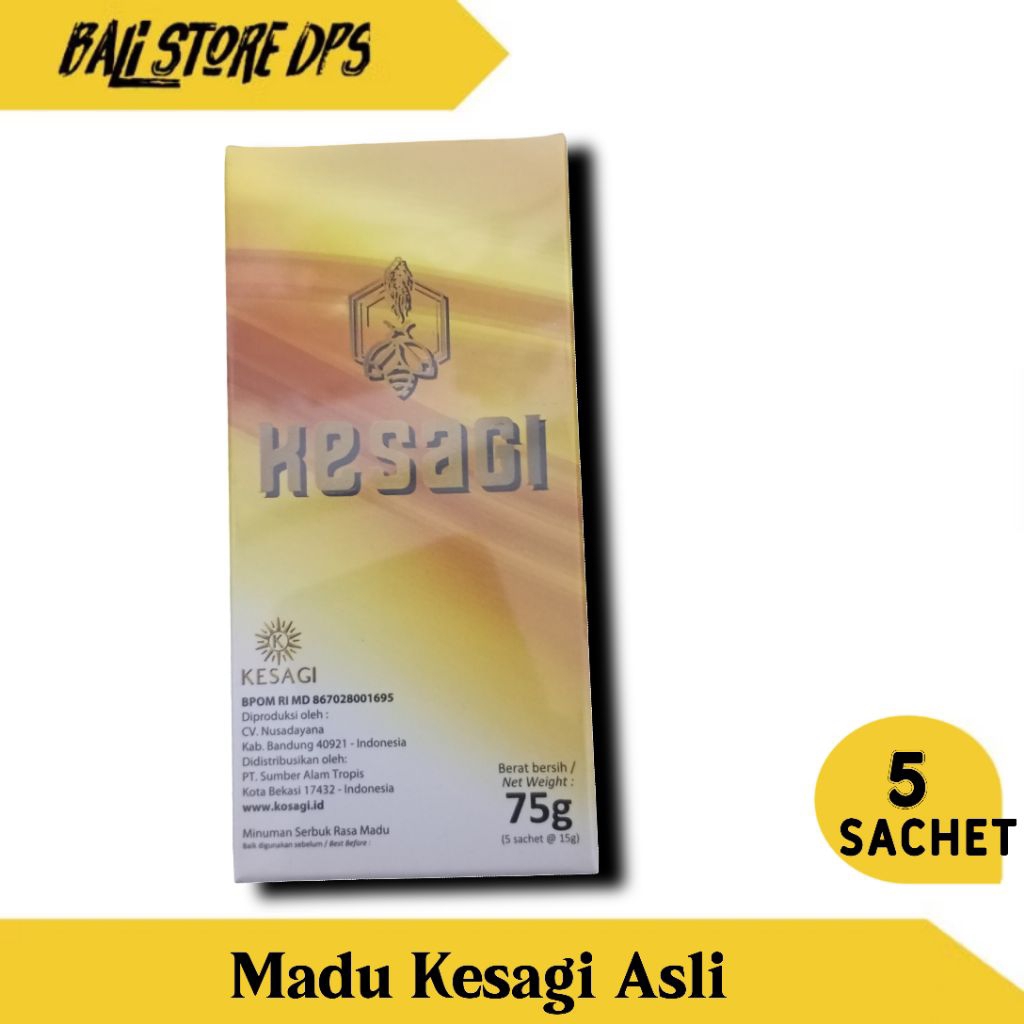 Kesagi perbox 5 sachet 75 gram