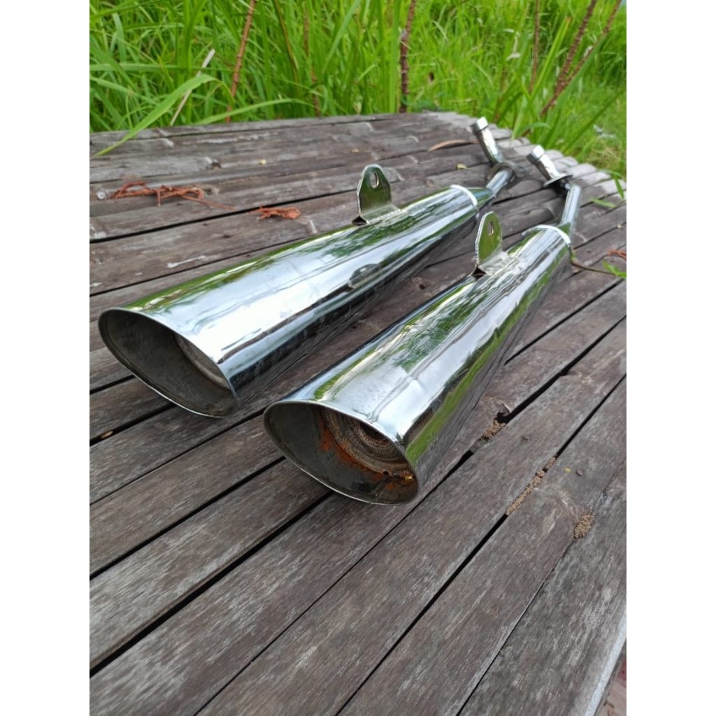 Knalpot Standart Supra Fit New Fit X Fit S suara halus model ori