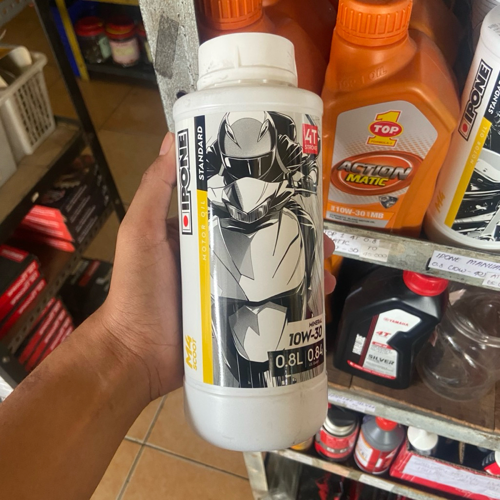 OLI MESIN IPONE UNTUK MATIC 10W-30 0,8L
