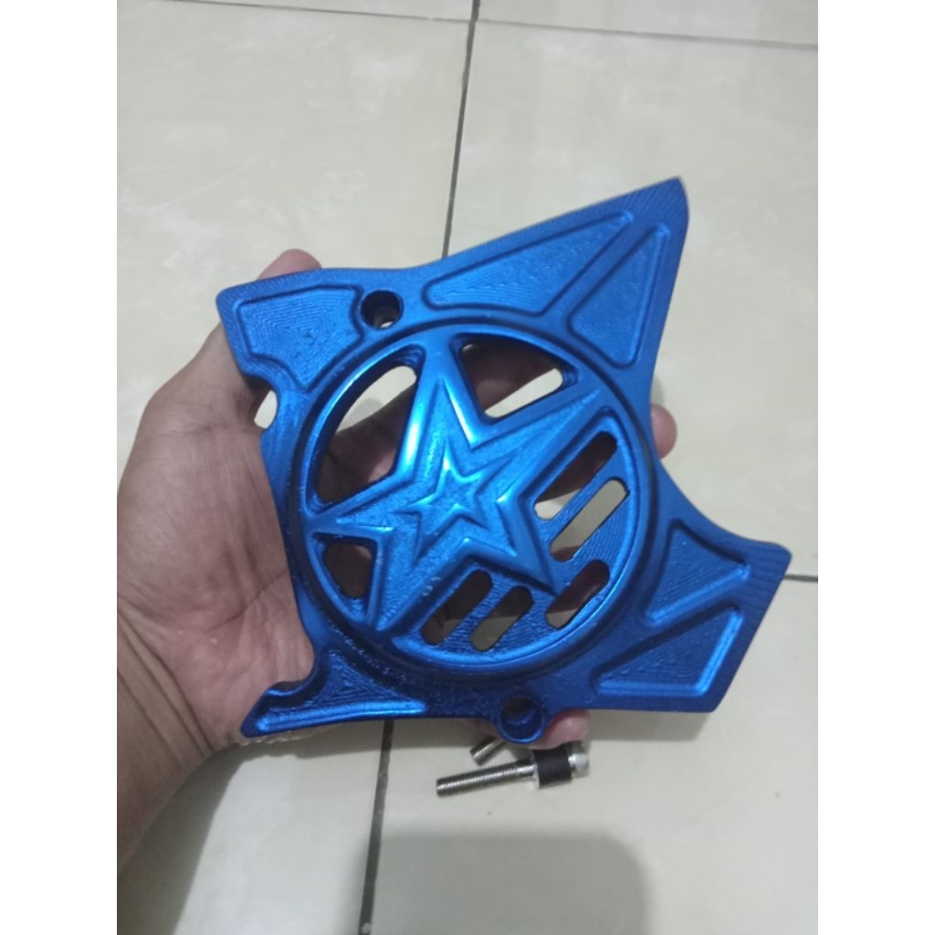 COVER GEAR KARISMA model CNC wave 125 Supra 125 Kirana kph kyz Tutup gear karisma