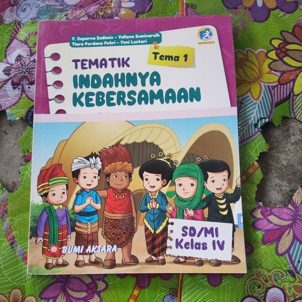 Tematik Indahnya Kebersamaan Tema 1 Kelas 4 Penerbit Bumi Aksara Kurikulum 2013 ( CUCI GUDANG ) -A