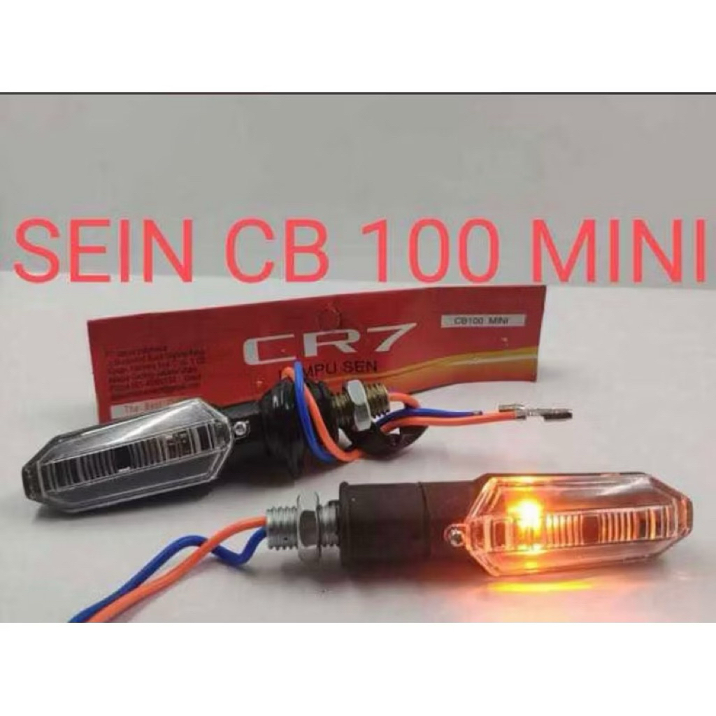 Sen Sein Mini CB New CR7 Universal Lampu Sein Ninja Vixion Klx Rxk