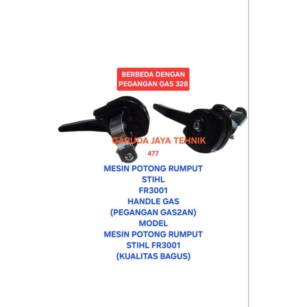 Mesin potong rumput stihl FR3001 FR 3001 pegangan gas handel gas FR3001 FR 3001 kualitas bagus (477)
