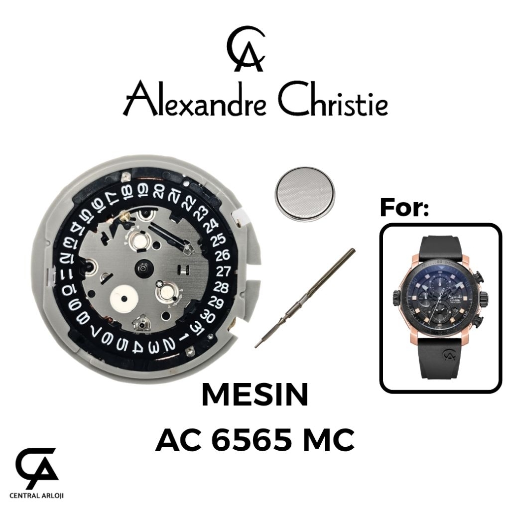 Mesin Original Alexandre Christie AC 6565 MC