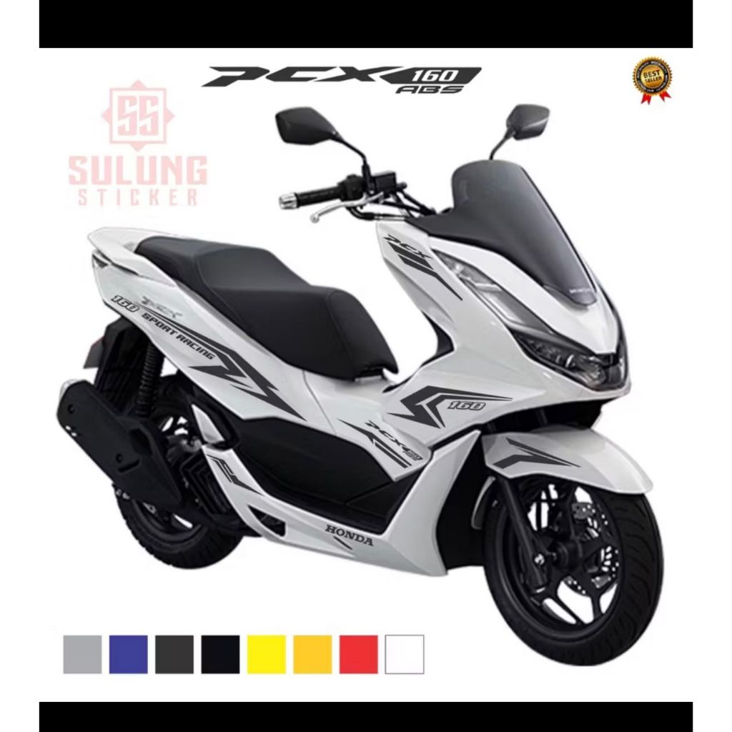 STIKER PCX 160 NEW (STICKER CUTTING PCX)/striping variasi pcx 160 new~variasi sticker HONDA pcx 160 