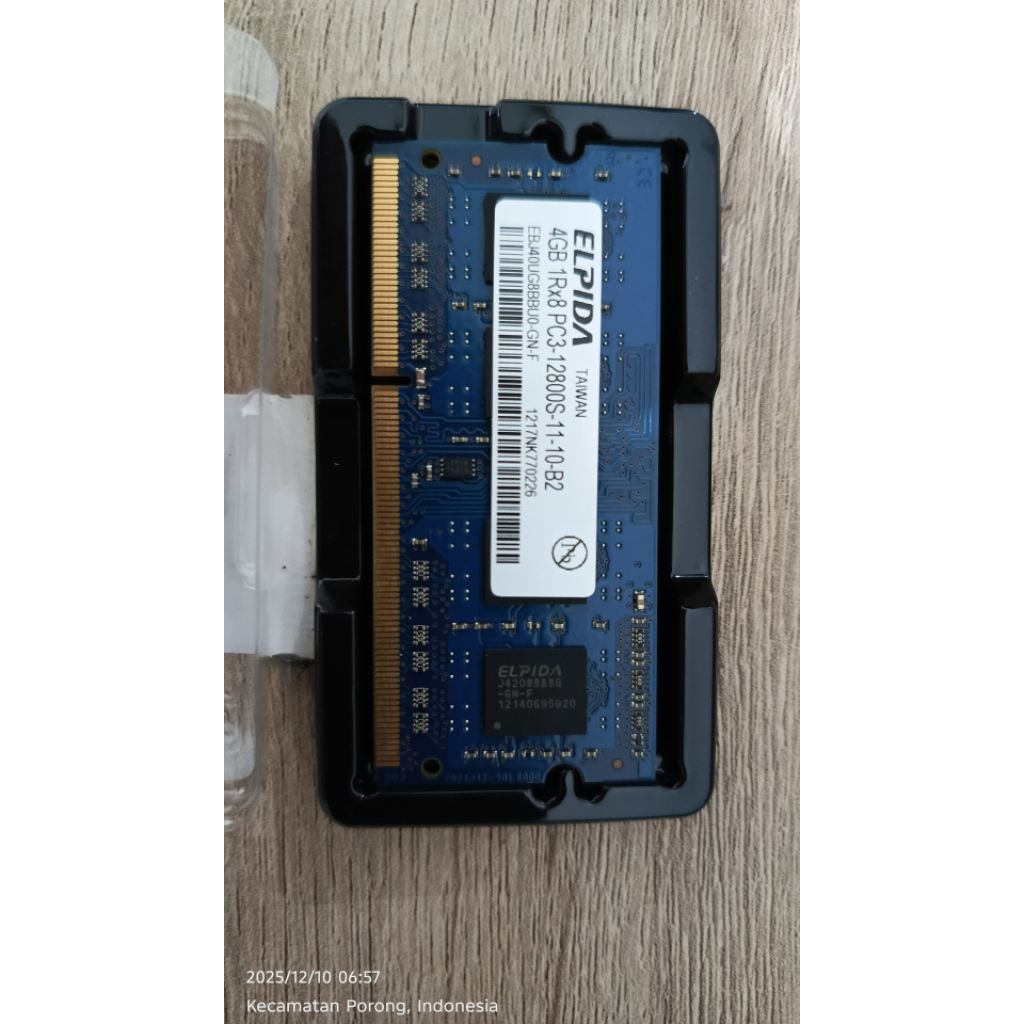 ELPIDA RAM DDR3 4GB 1Rx8 PC3-12800S