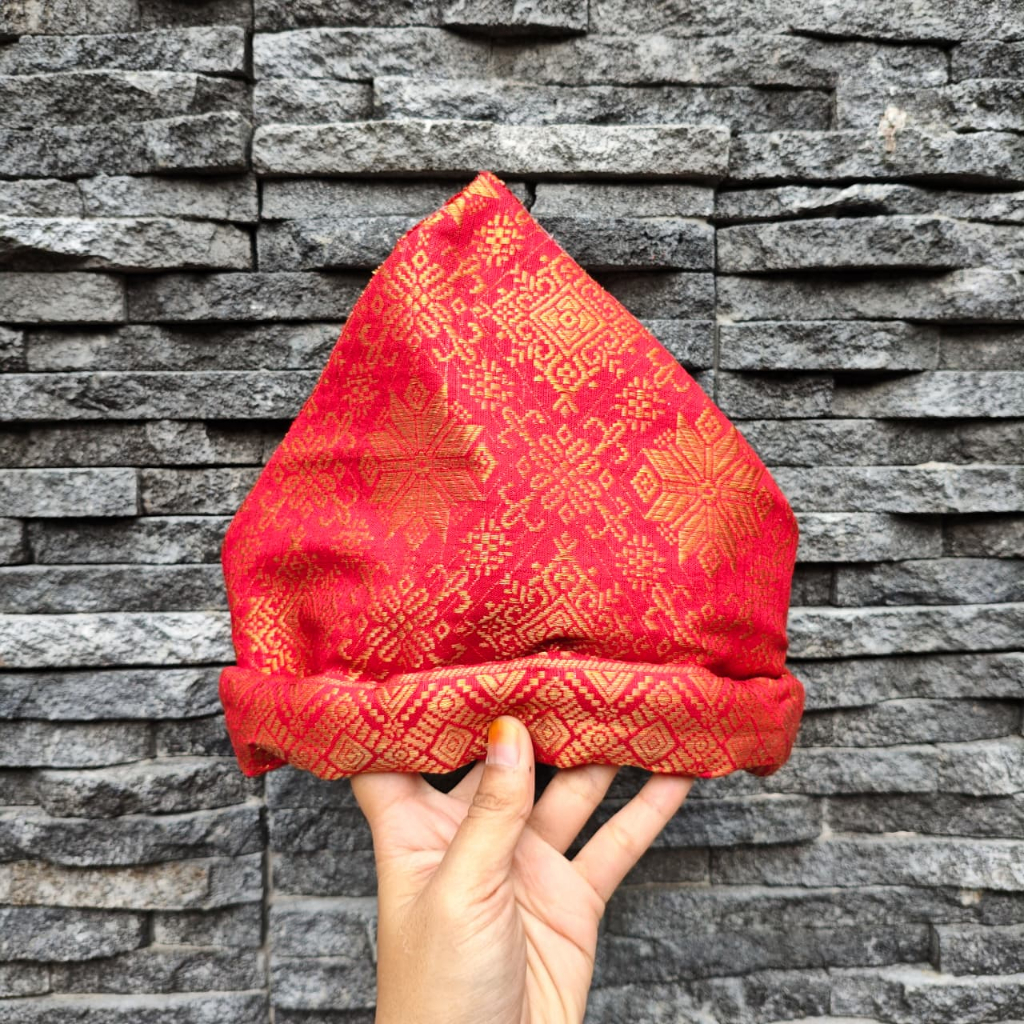 Tanjak Songket Dewasa Palembang / Tanjak Melayu Songket (Ps)