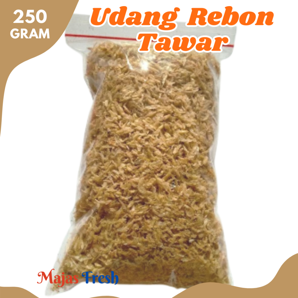 UDANG REBON TAWAR Kering - Rebon Tawar Udang Kering | 250gr [ Harga Per BKS ]