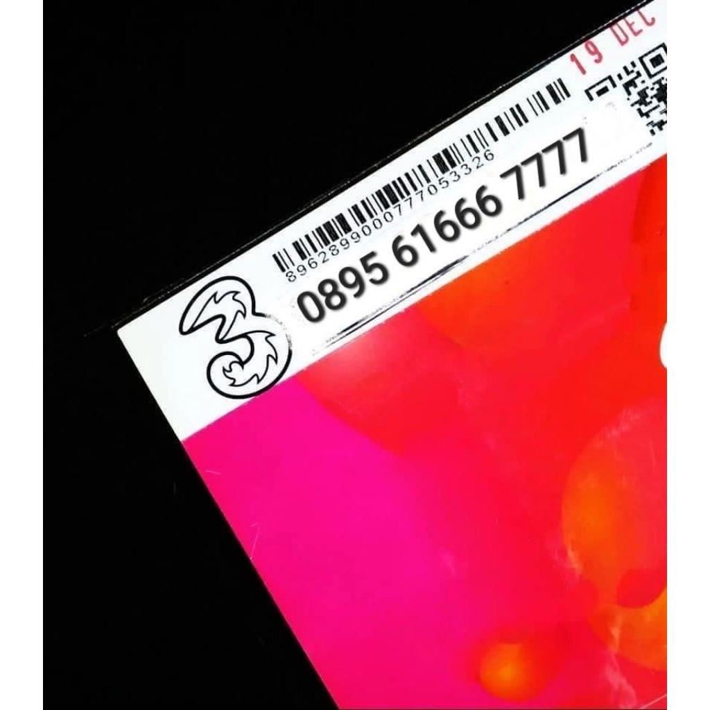 Nomor cantik Tri triple quartet