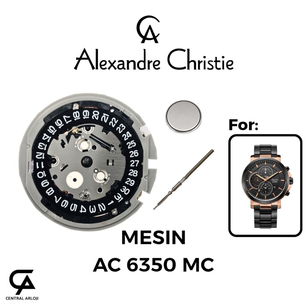Mesin Original Alexandre Christie AC 6350 MC