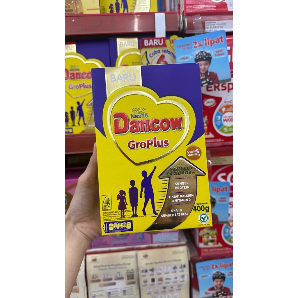 DANCOW GROPLUS VANILLA 400 GRAM