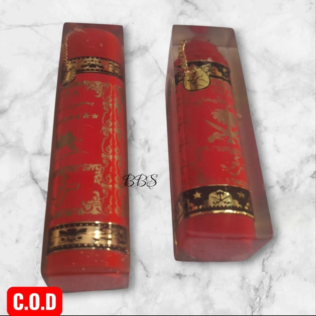 Buhur Pres Sulaiman Merah Ukuran 13/14cm