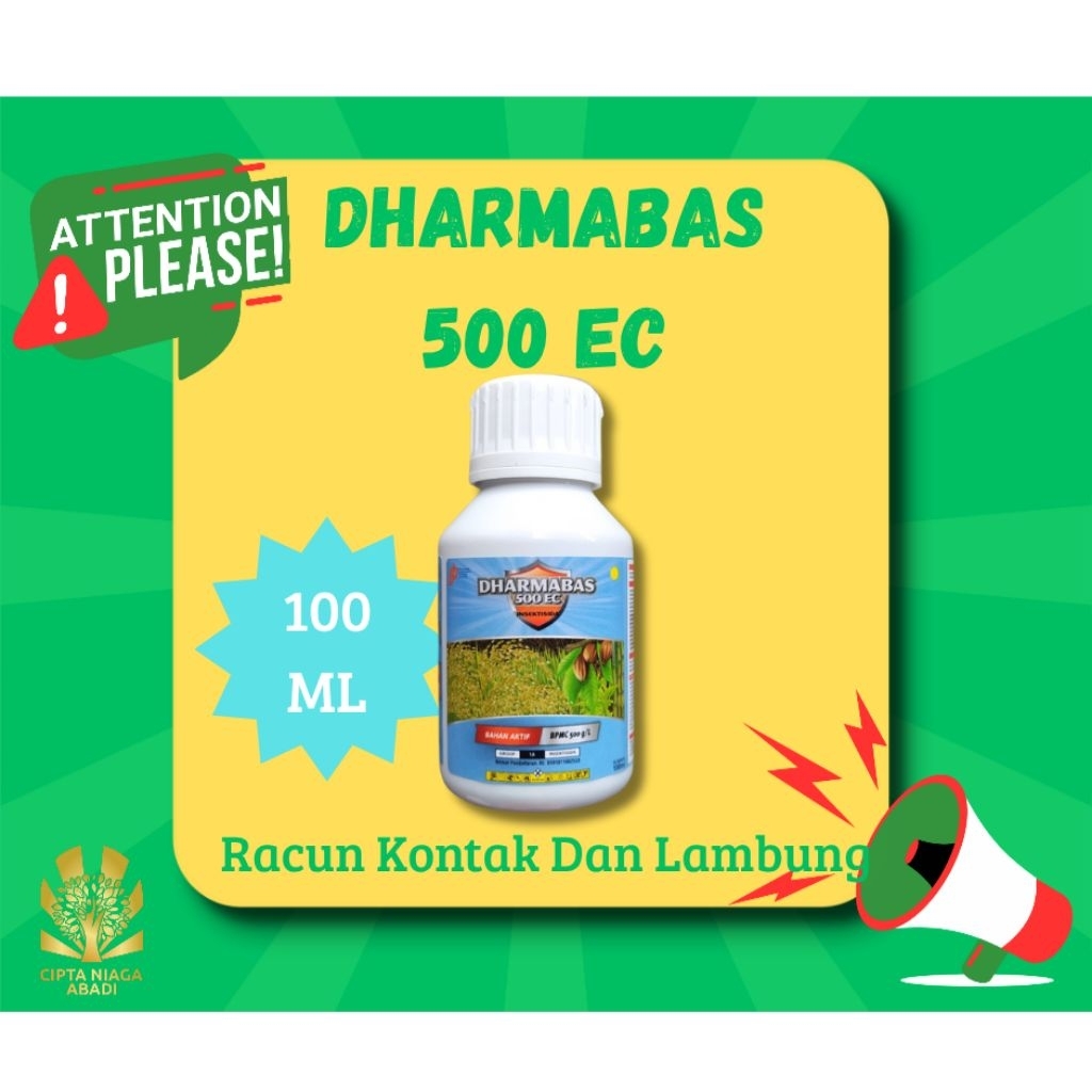 Insektisida DHARMABAS 500 EC, 100 ml