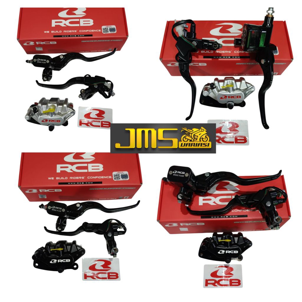 master rem kotak rcb plus handle kopling kiri rcb plus kaliper rcb set paketan satria f150 beat Vari