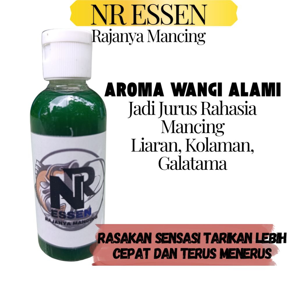 NR ESSEN AROMA PALA LUMUT esen gacor cocok buat mancing  tawes nila mujahir  lele  bawal patin wader