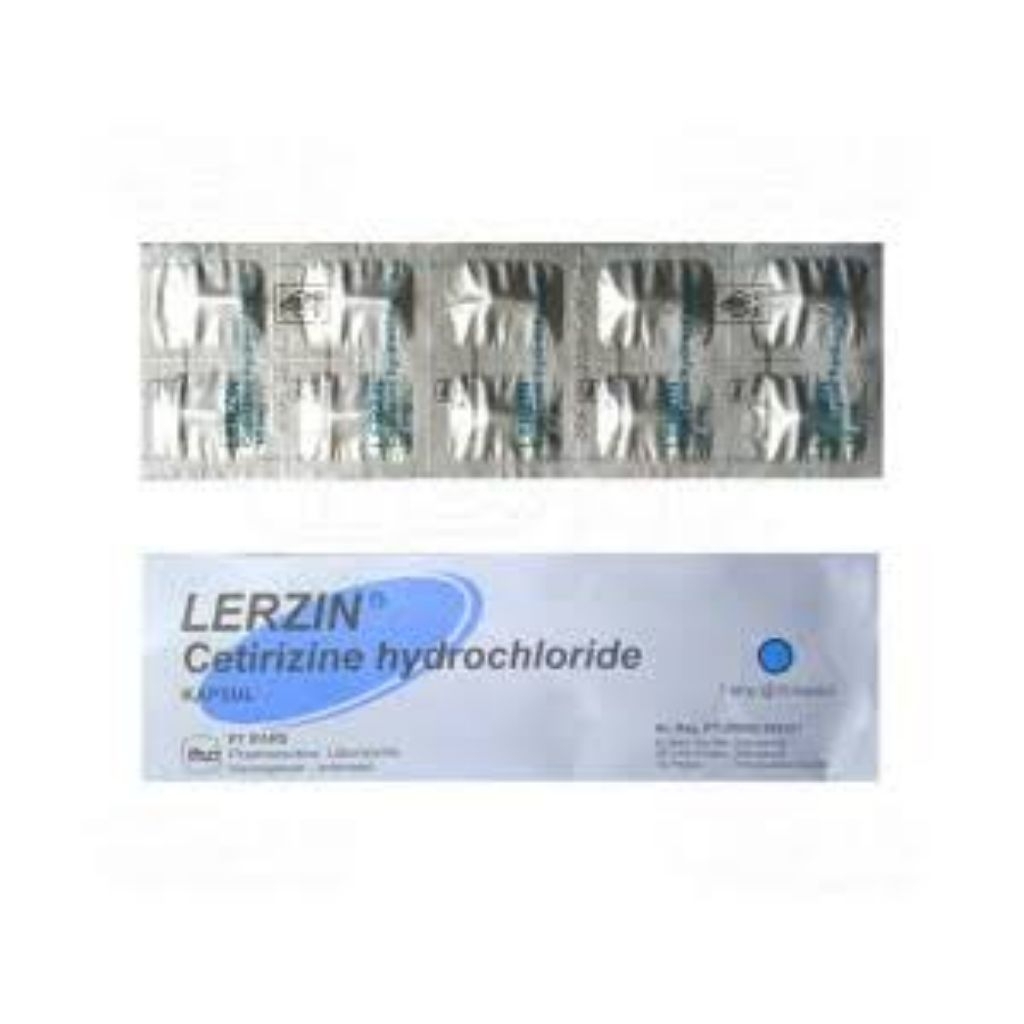 Lerzin Kapsul, Sirup 60 ml (cetirizin, antialergi, antihistamin)