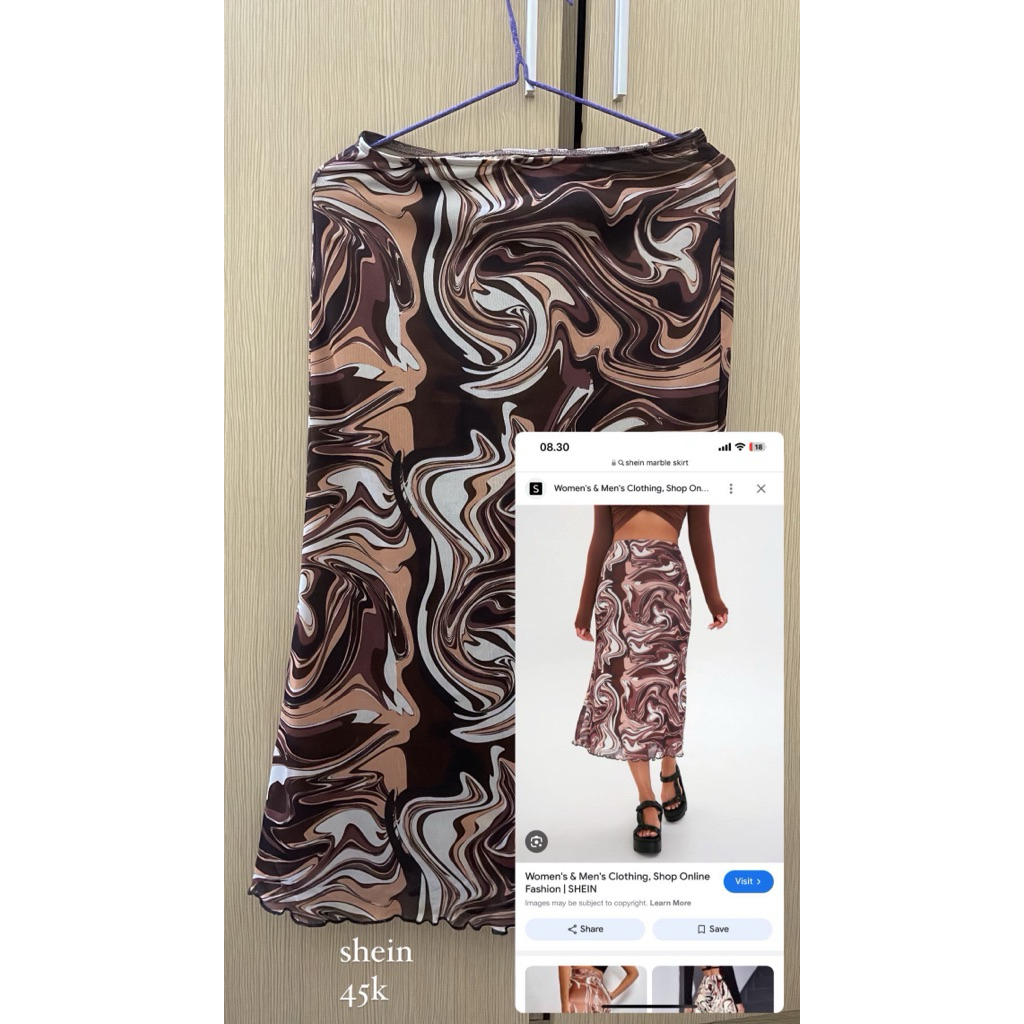 rok marble (marble skirt) preloved