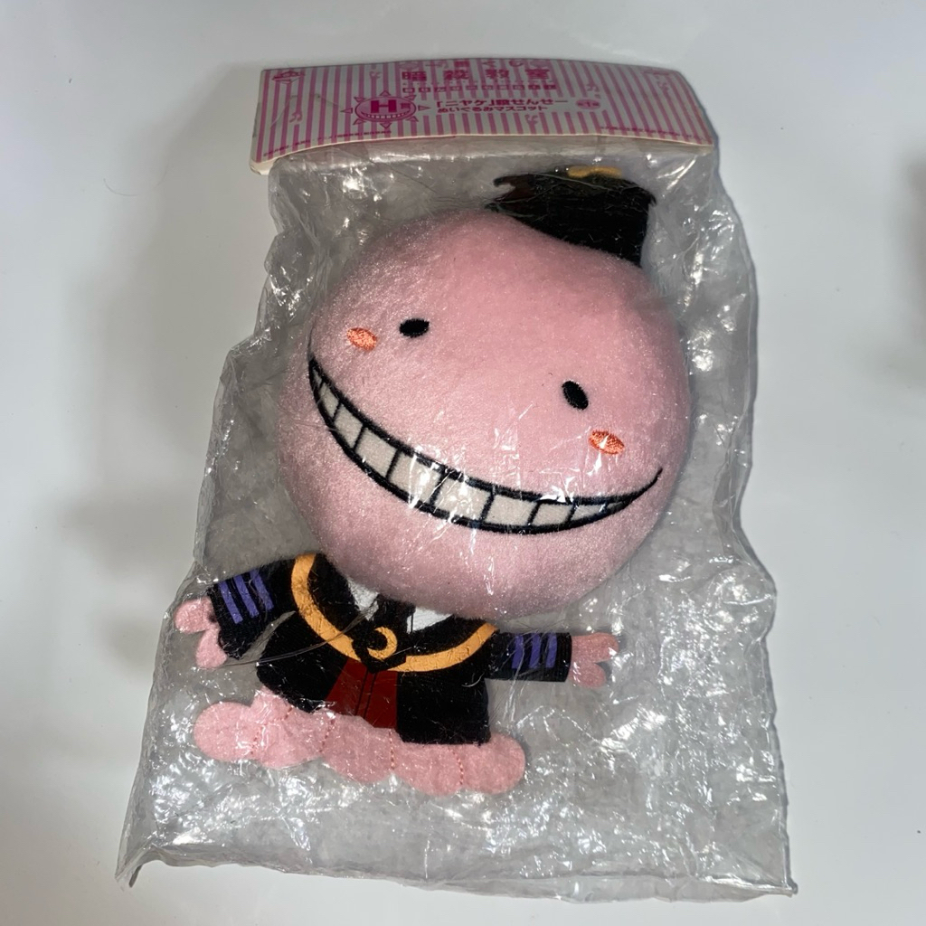 Assassination Classroom Koro Sensei Pink Banpresto 2014 Plushie Boneka Anime