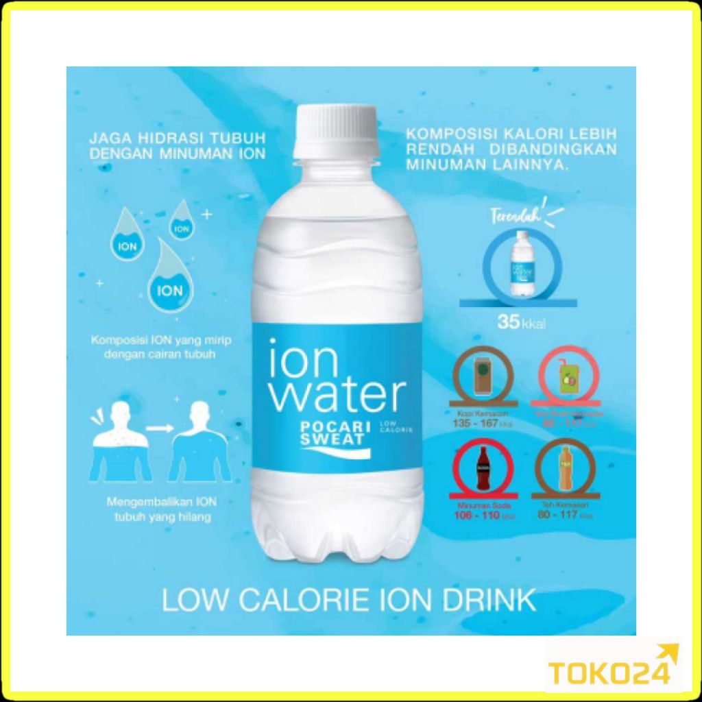 Pocari Sweat Ion Water 350 ml & 500 ml