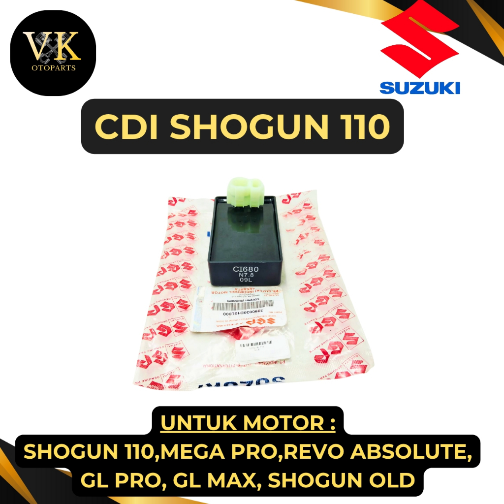 CDI SHOGUN 110 ASLI Suzuki Shogun 110 Kebo (Shogun 110 R) BERKUALITAS ASLI 100% ORI .