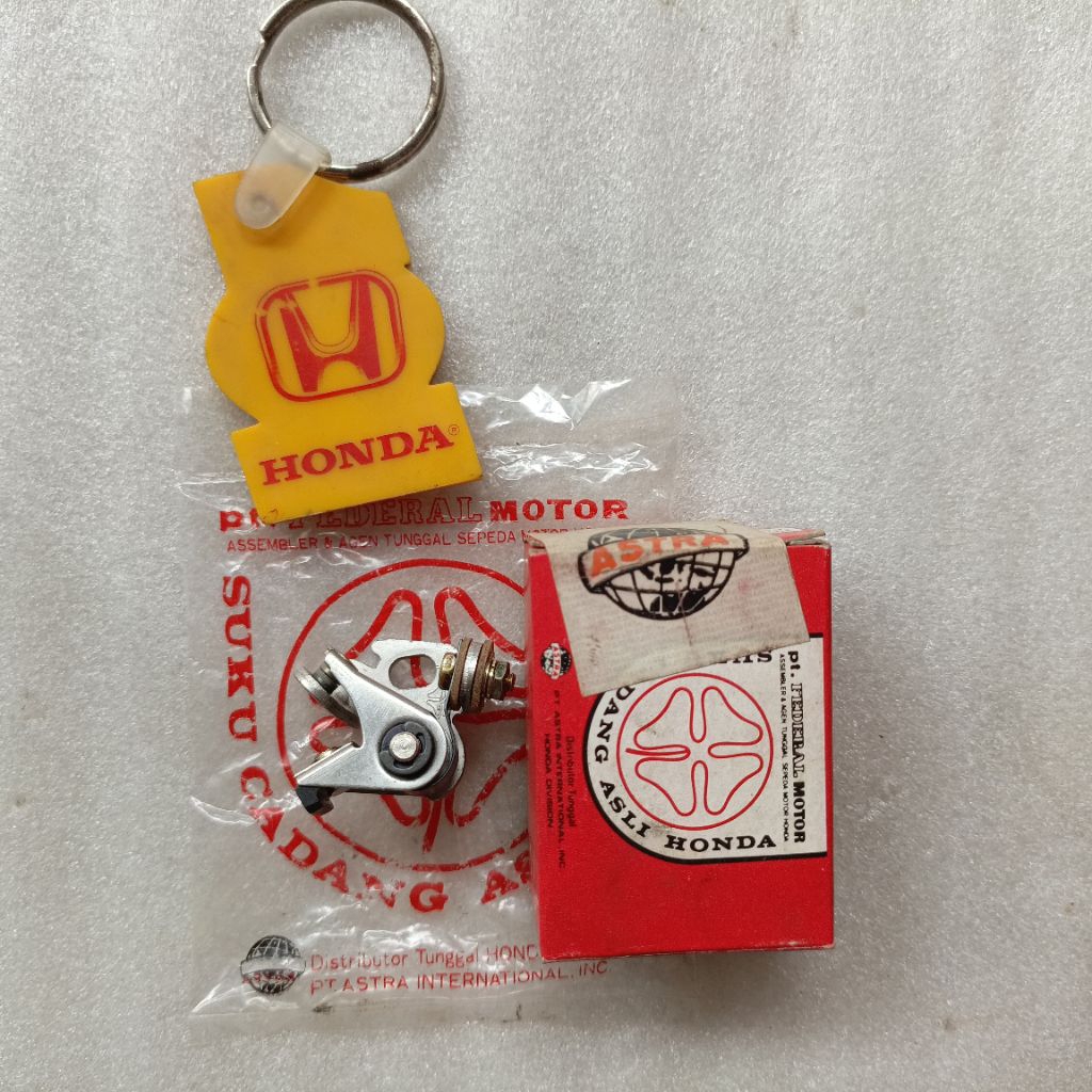 BREAKER CONTACT PLATINA HONDA CG 110 CGN ORIGINAL ASTRA