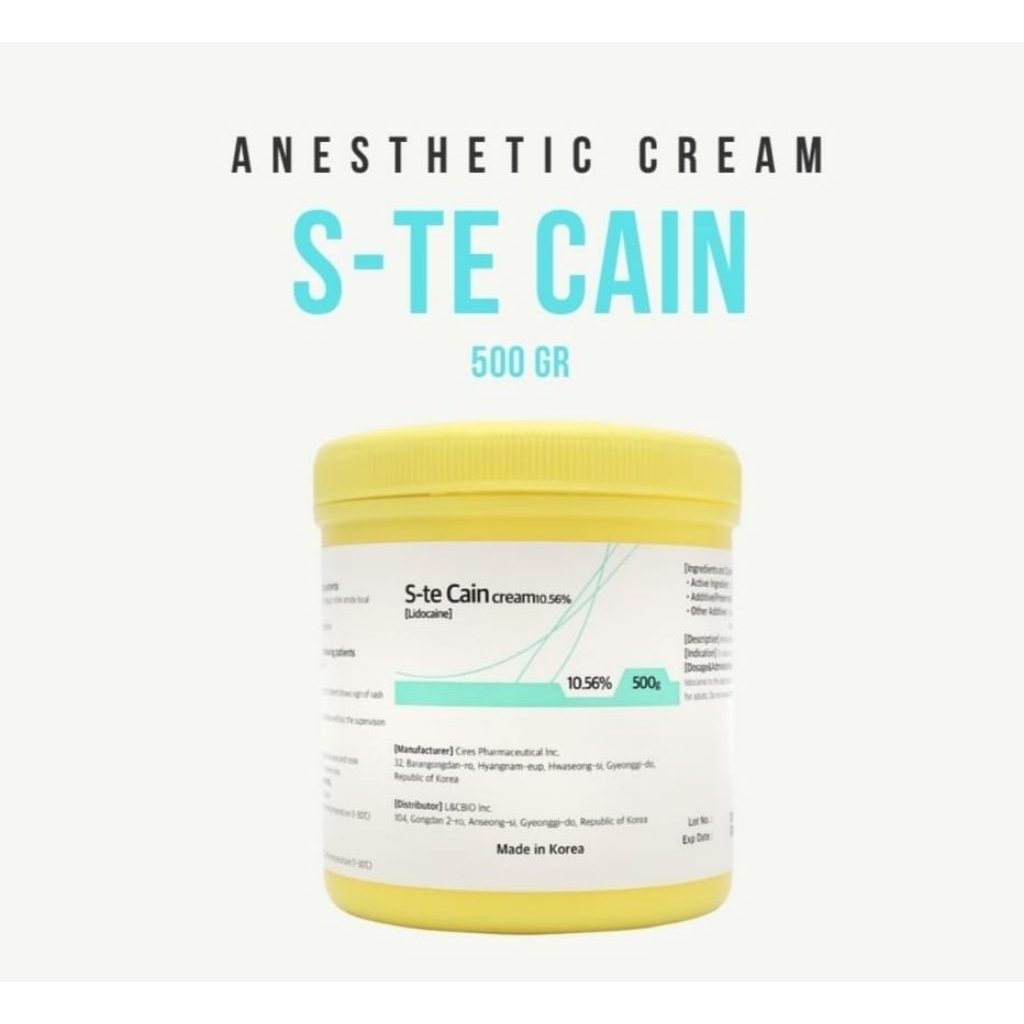Anestesi S-TE CAIN CREAM (Lidocain Cream 10.56%)