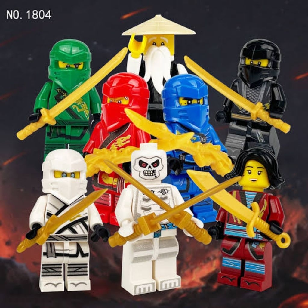 MAINAN LEGO NINJA KING KEREN