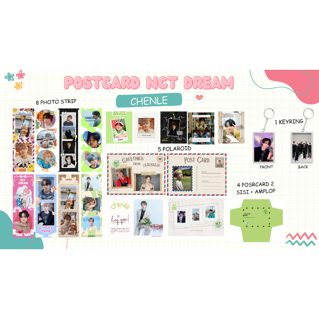 Mini Fankit CHENLE NCT DREAM Unofficial/Fanmade GIFT BOX KPOP / HAMPERS KPOP / FANKIT BOX NCTZEN