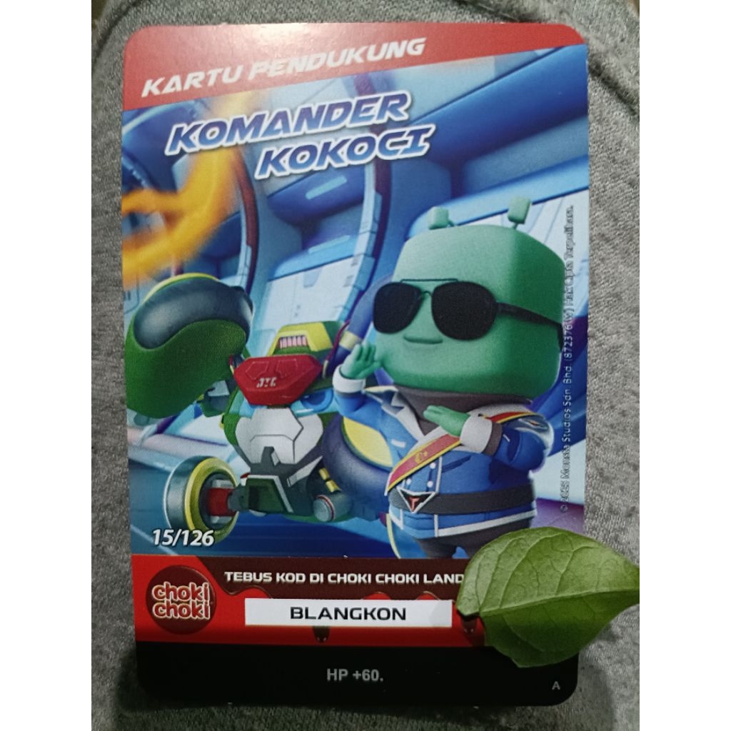Kartu foil choki-choki boboiboy/Kartu pendukung monsta galaxy card/Kartu choki choki/Monsta Galaxy C
