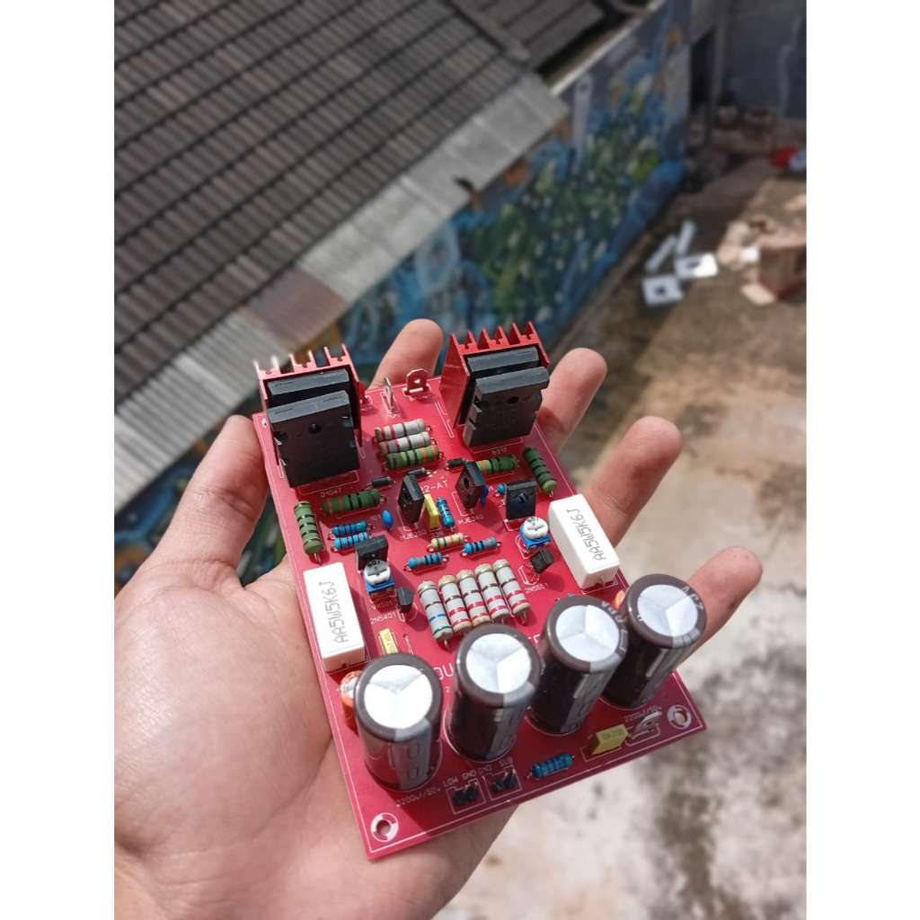 Kit TBM Audio • Dual Input • Cocok Bass & Mid