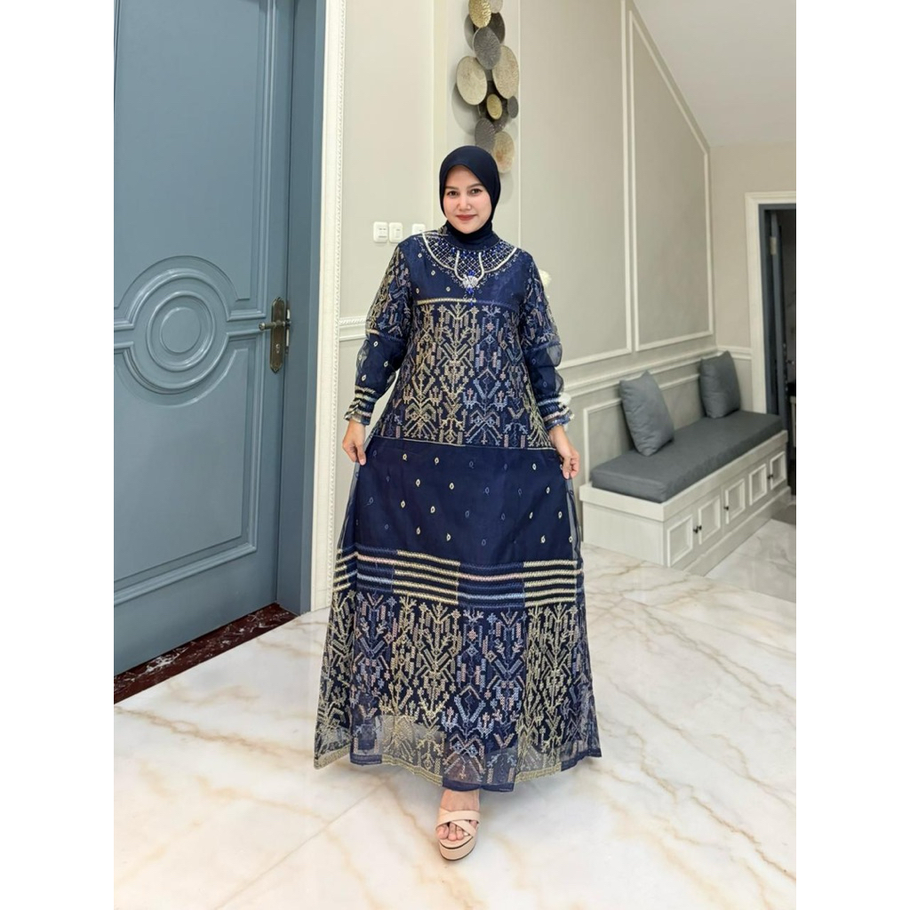 Midi dress organza edness by kayla